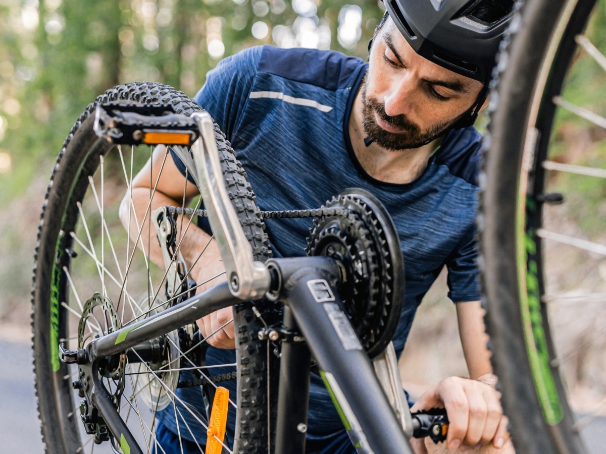 Mountain biker – sports & leisure advice with homie AI